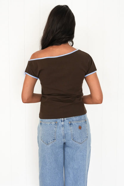 Aliah Top Chocolate