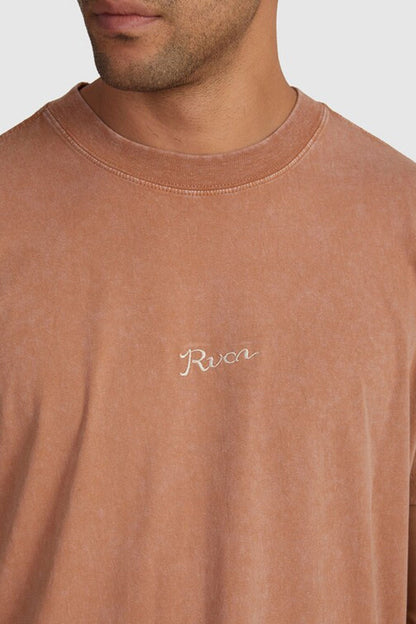 Alley Script Short Sleeve Tee Copper