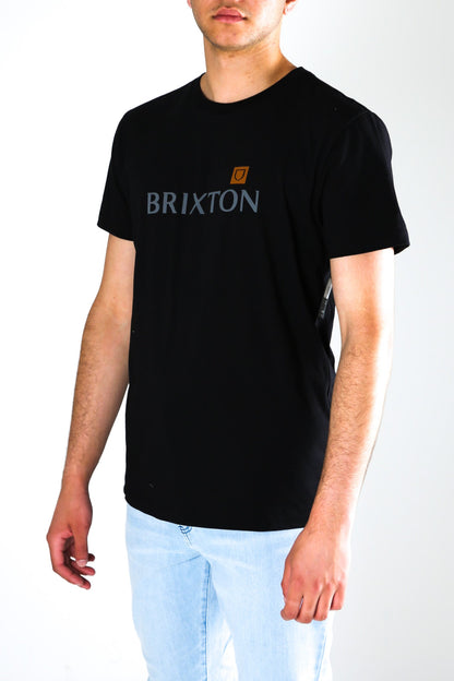 Alpha Shield Short Sleeve Tee Black