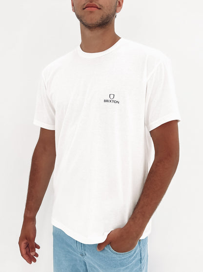 Alton Weld Short Sleeve Standard Tee White