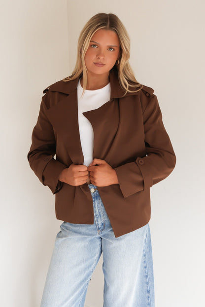 Alysia Crop Trench