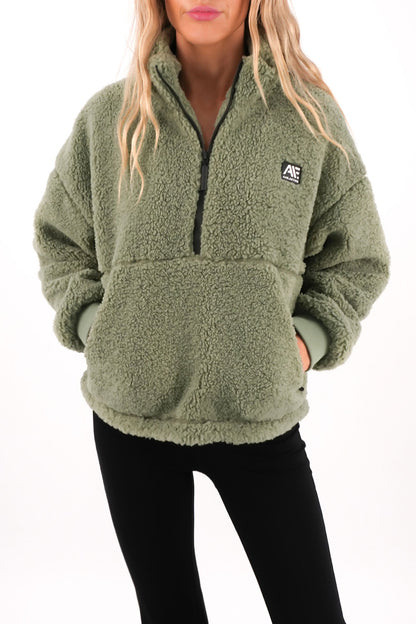 Amara Quarter Zip Teddy