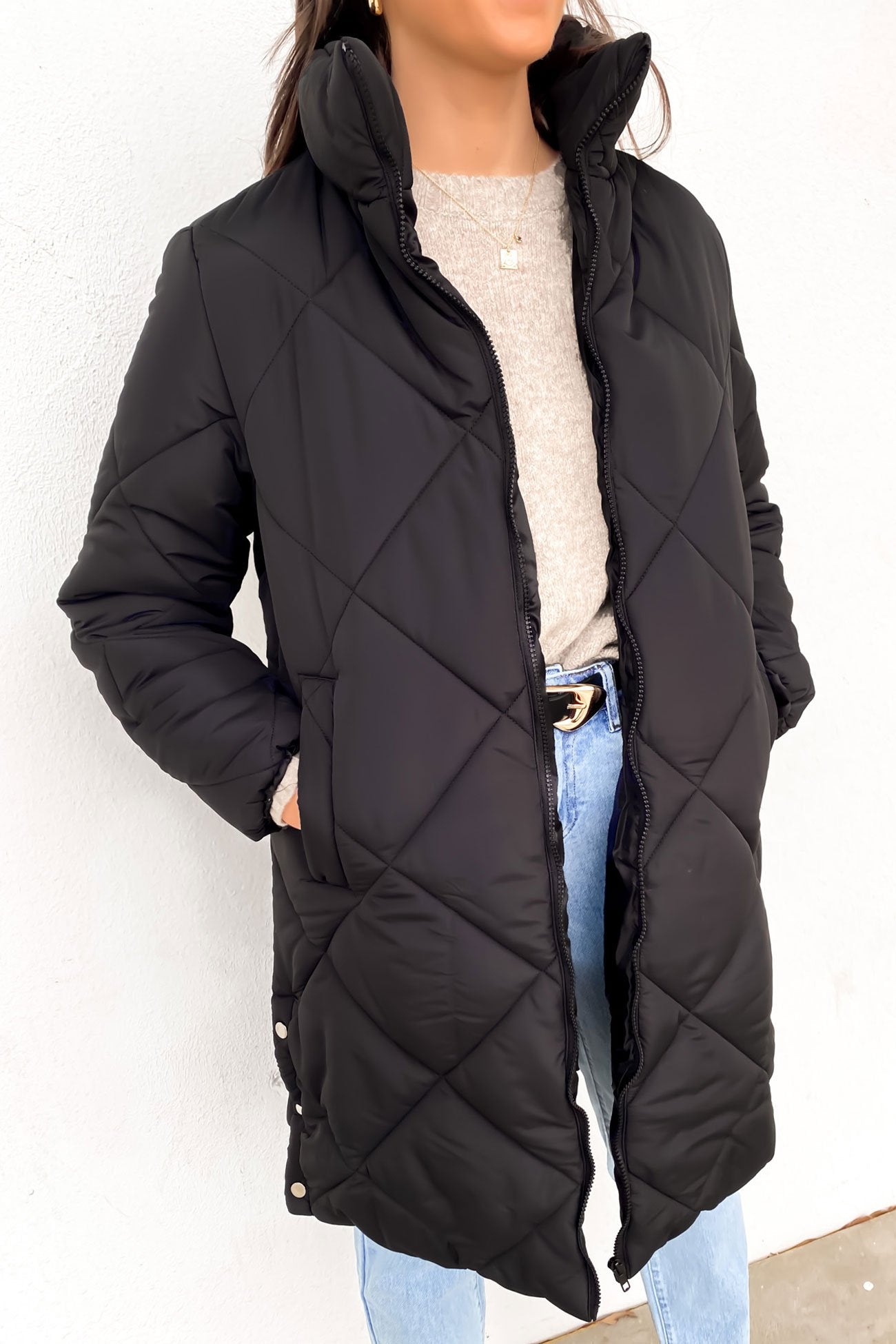 Amy Longline Puffer Jacket