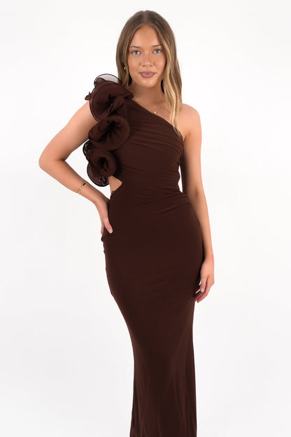 Anderson Maxi Dress Brown