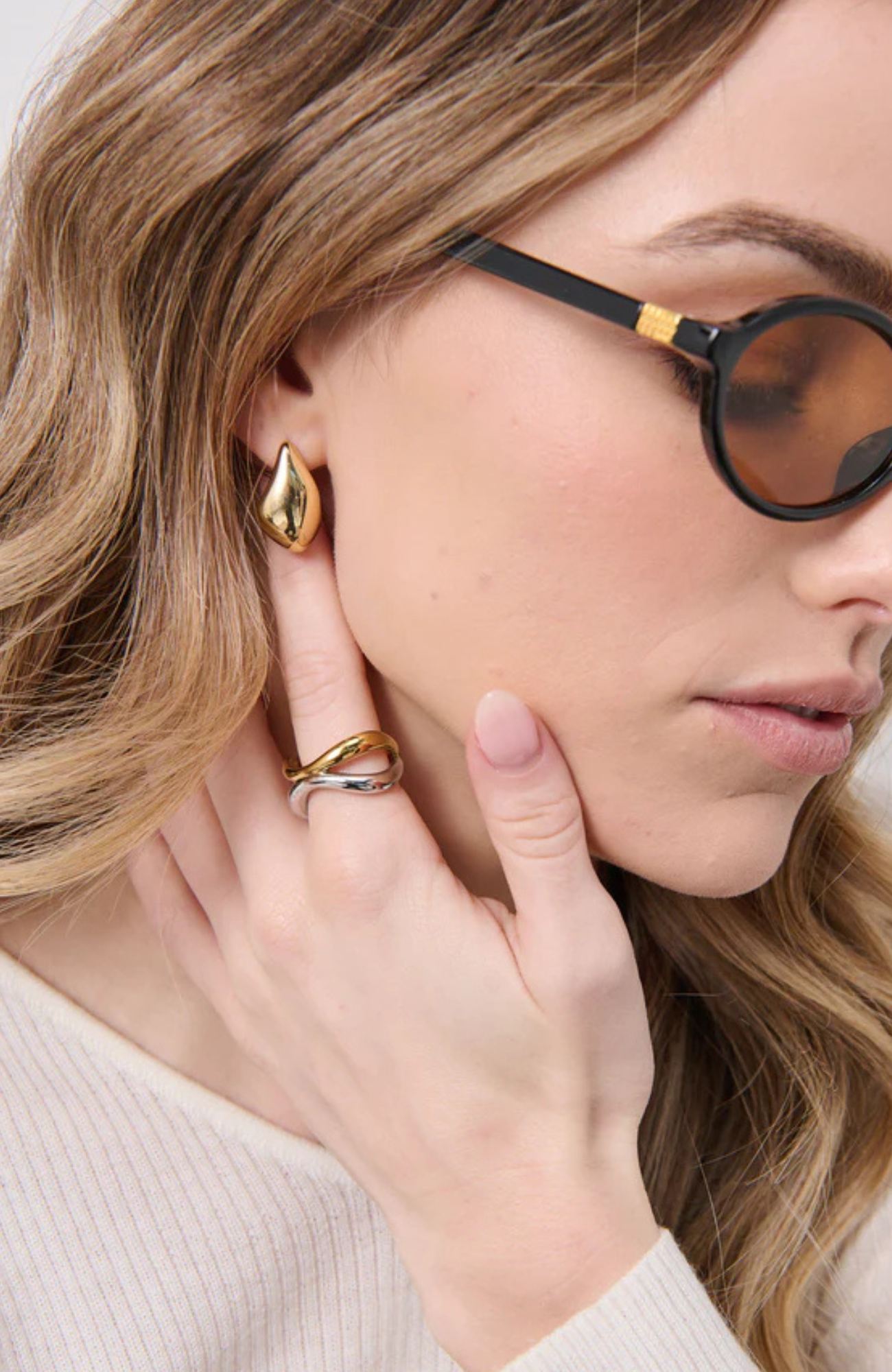Anni Earrings Gold