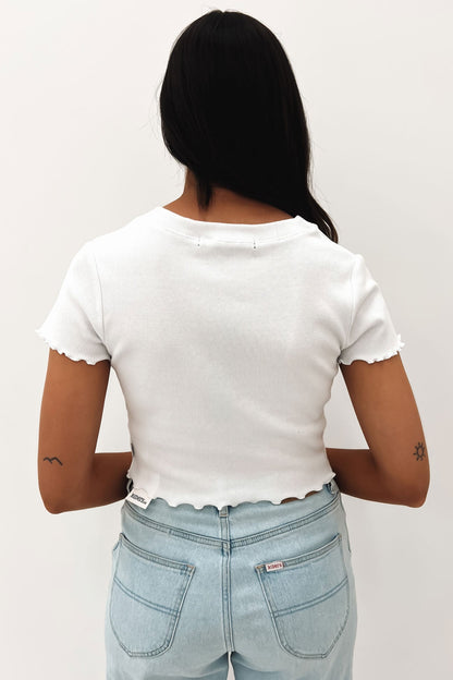 Annie Top White
