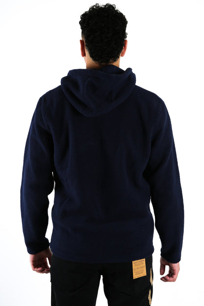 Anorak Sherpa Fleece Obsidian