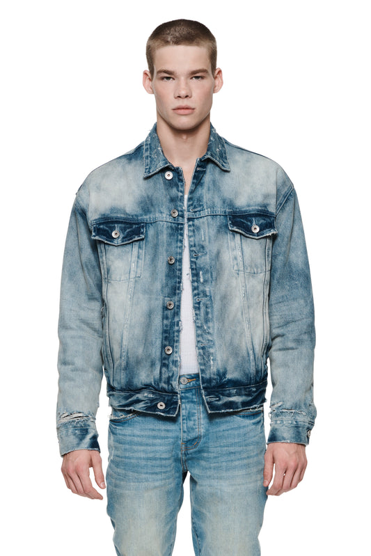 Padded Denim Jacket