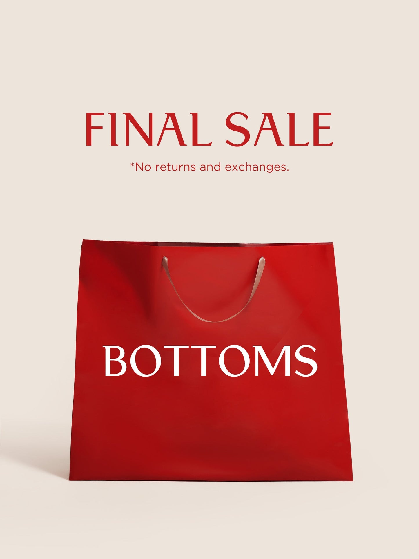 Exclusive Size Pick: Bottoms