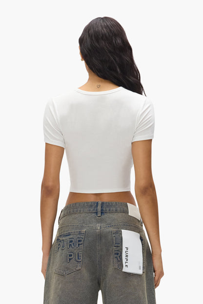 Sequin Baby Tee