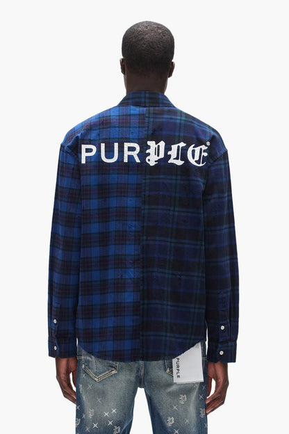 Half & Half Flannel Shirt