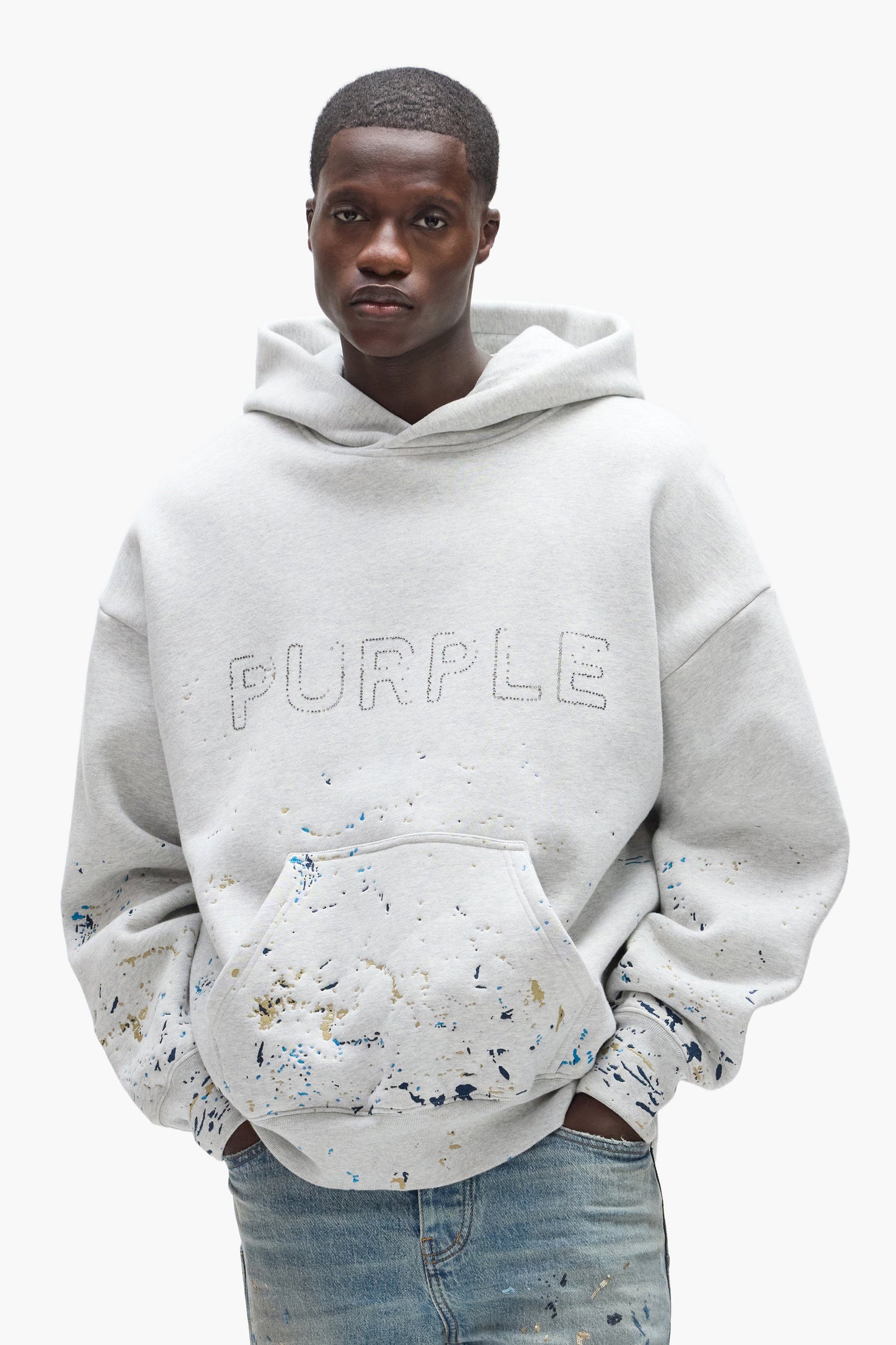 Studded Camo Hoodie
