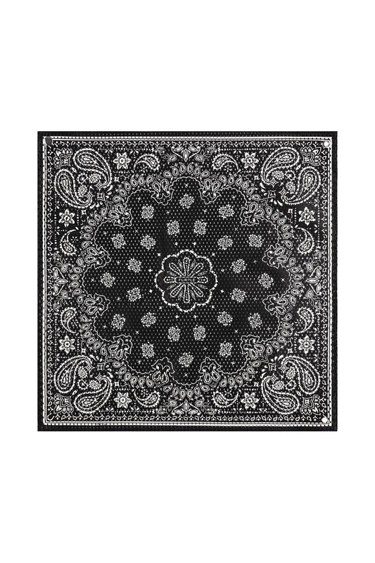 Paisley Leather Bandana