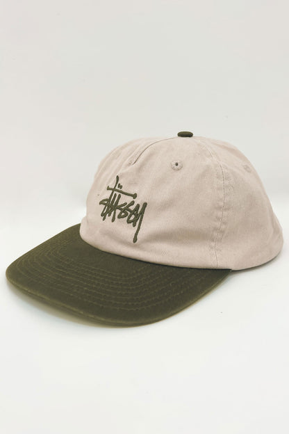 2-Tone Team Strapback White Sand Herb