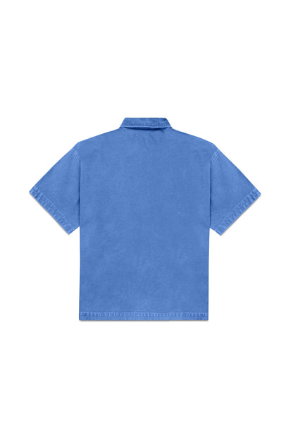 Oversized Zip Up Polo