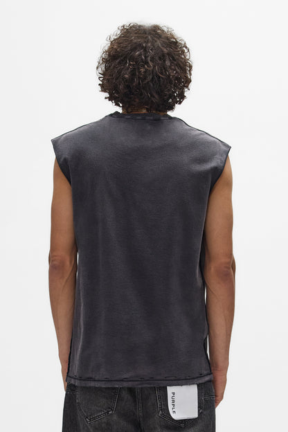 Sequin Script Tank Top