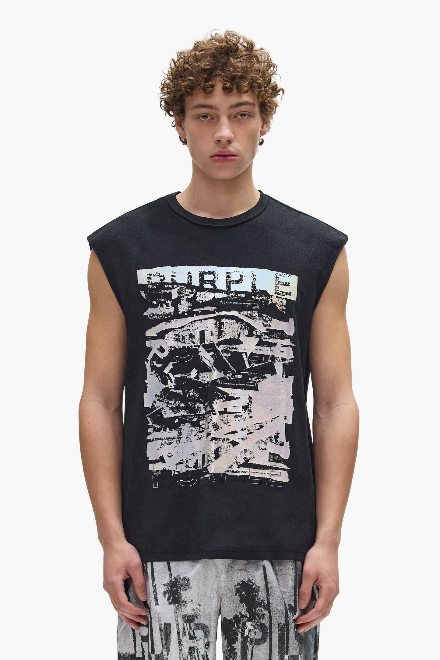 Foil Tank Top