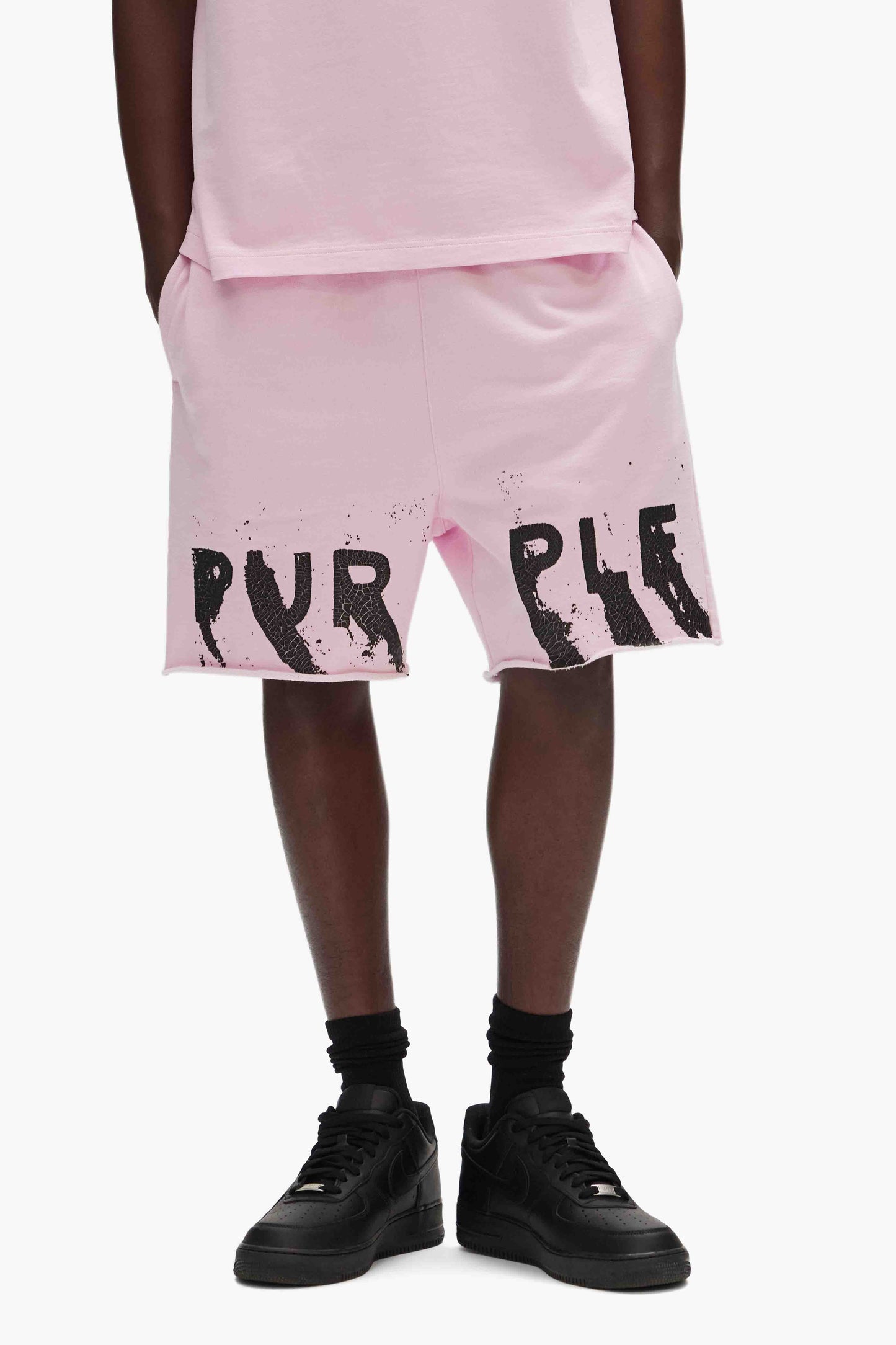 Painted Wordmark Shorts