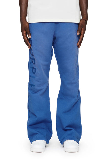 Faded Wordmark Flared Sweatpants