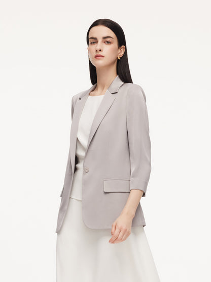 22MM Mulberry Silk Women Blazer
