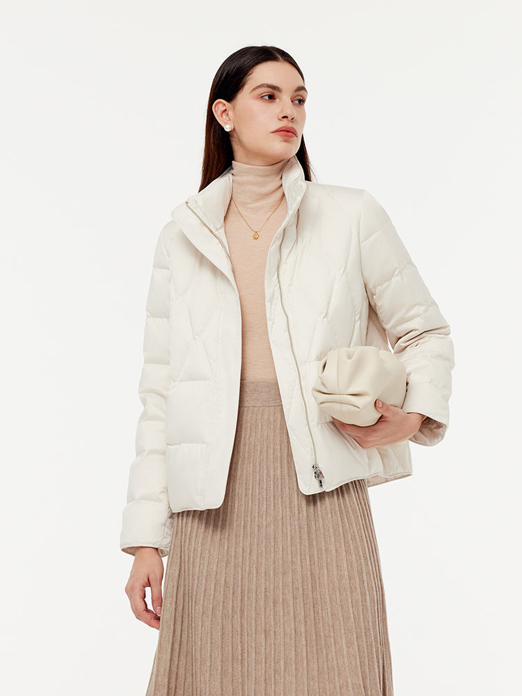 Stand Collar Goose Down Jacket