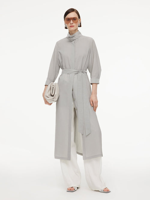 [Preview] Triacetate Blend Women Trench Coat
