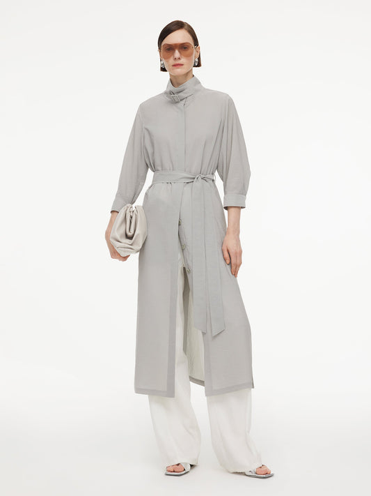 [Preview] Triacetate Blend Women Trench Coat