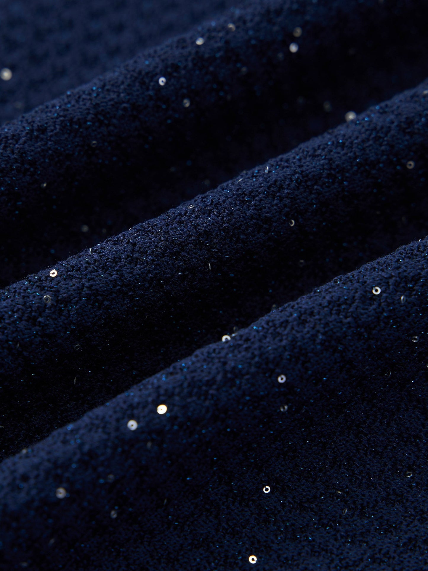 Lyocell Blend Sequins Women Cardigan