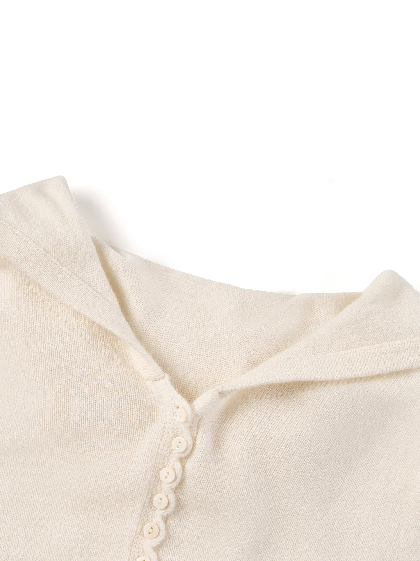 [Preview] 100% Cashmere Seamless Women Knit Hoodie