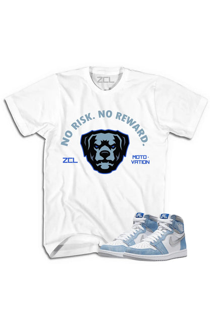 Air Jordan 1 High OG "No Risk No Reward" Tee (Hyper Royal)
