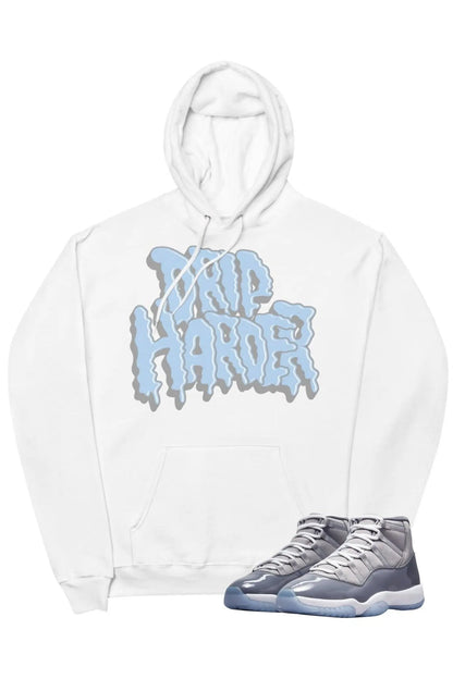 Air Jordan 11 "Drip Harder" Hoodie Cool Grey