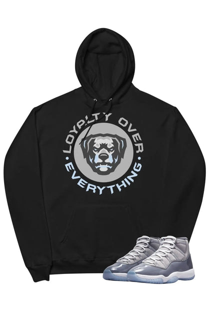 Air Jordan 11 "Loyalty Over Everything" Hoodie Cool Grey