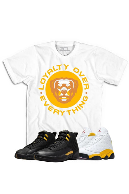 Air Jordan "Loyalty Over Everything Tee Black Taxi / Del Sol