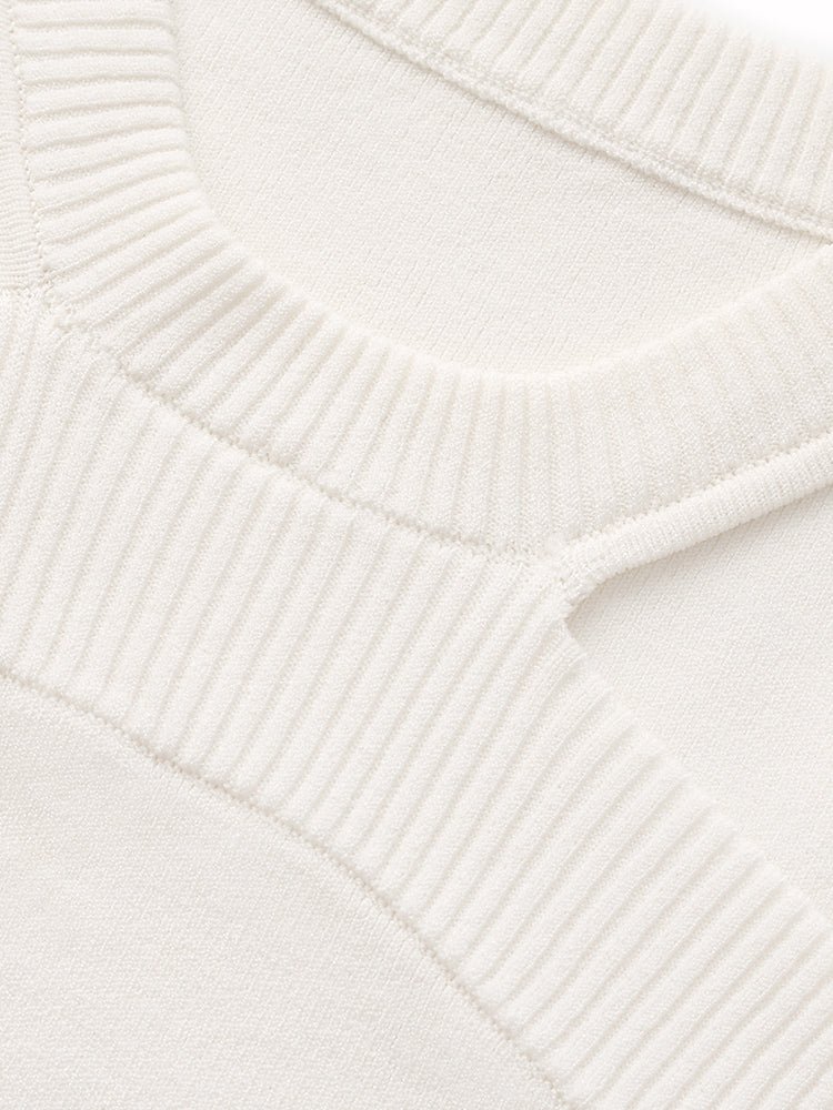 Off-shoulder Women Knit Top