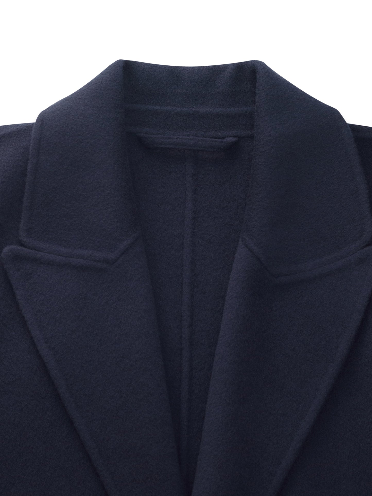 100% Wool Unisex Wrap Overcoat