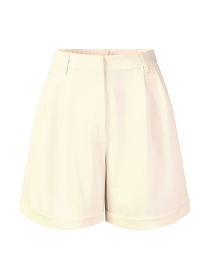 Four-Way Stretch Women A-Line Shorts