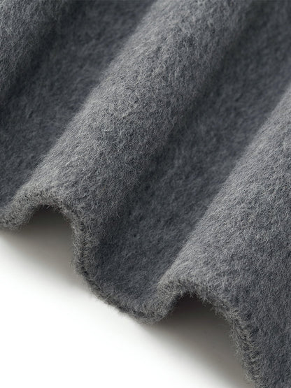 Alpaca Wool Belted Women Overcoat