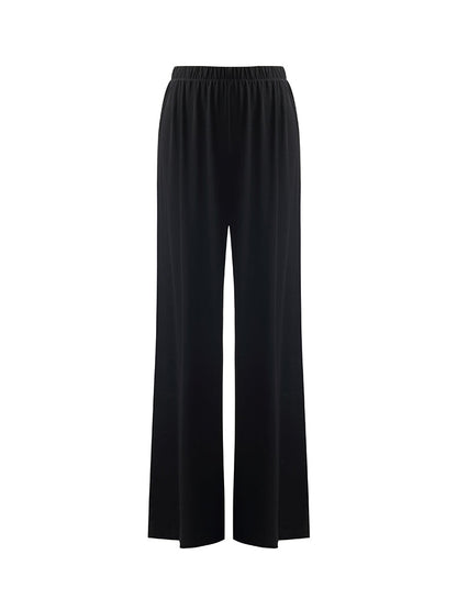 Pre-Order V-Neck Top And Straight Pants Two-Piece Set