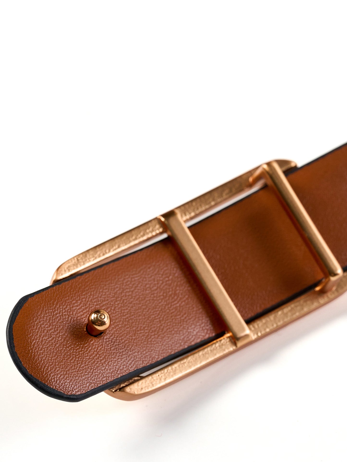 Minimalist Reversible Women Leather Belt
