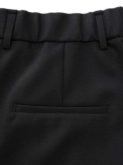 Stretch Adjustable Waist Women A-Line Shorts