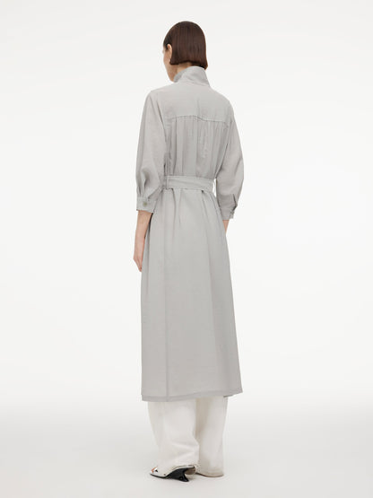 [Preview] Triacetate Blend Women Trench Coat