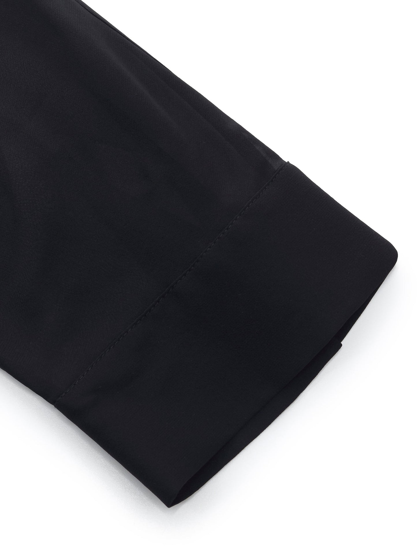 10MM Mulberry Silk Tie Front Women Sheer Shirt