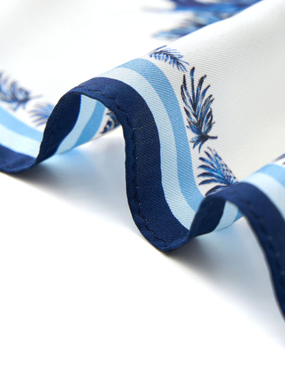 14MM Mulberry Silk Floral Print Women Scarf