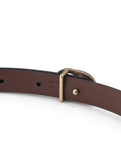 GO Letter Women Leather Belt Size Small