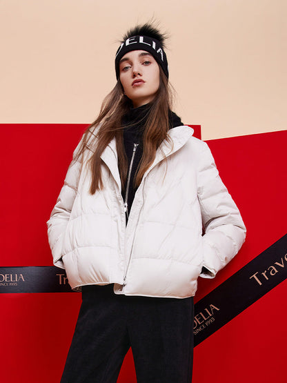 Stand Collar Goose Down Jacket