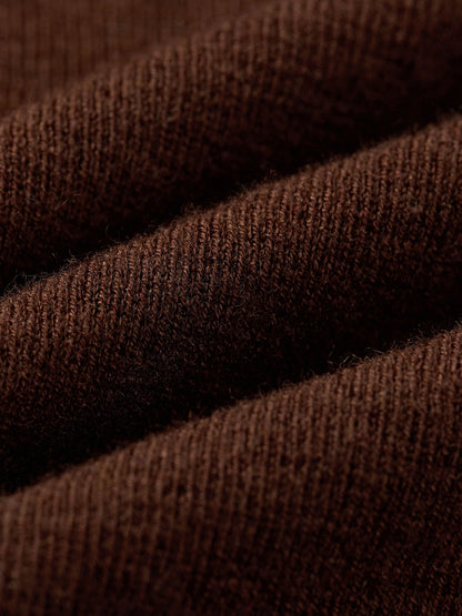 [Preview] Wool Blend Boat Neck Women Knit Top With GO Letter Clip