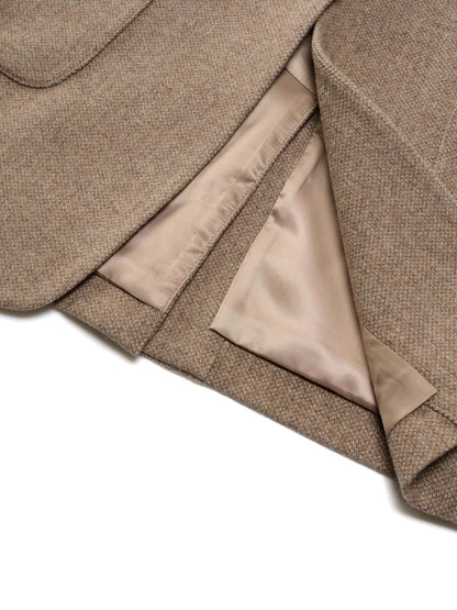 Washable Wool Cashmere Blend Women Blazer