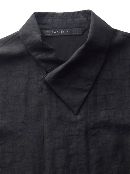 18MM Xiang Yun Silk Cross Front Collar Women Blouse