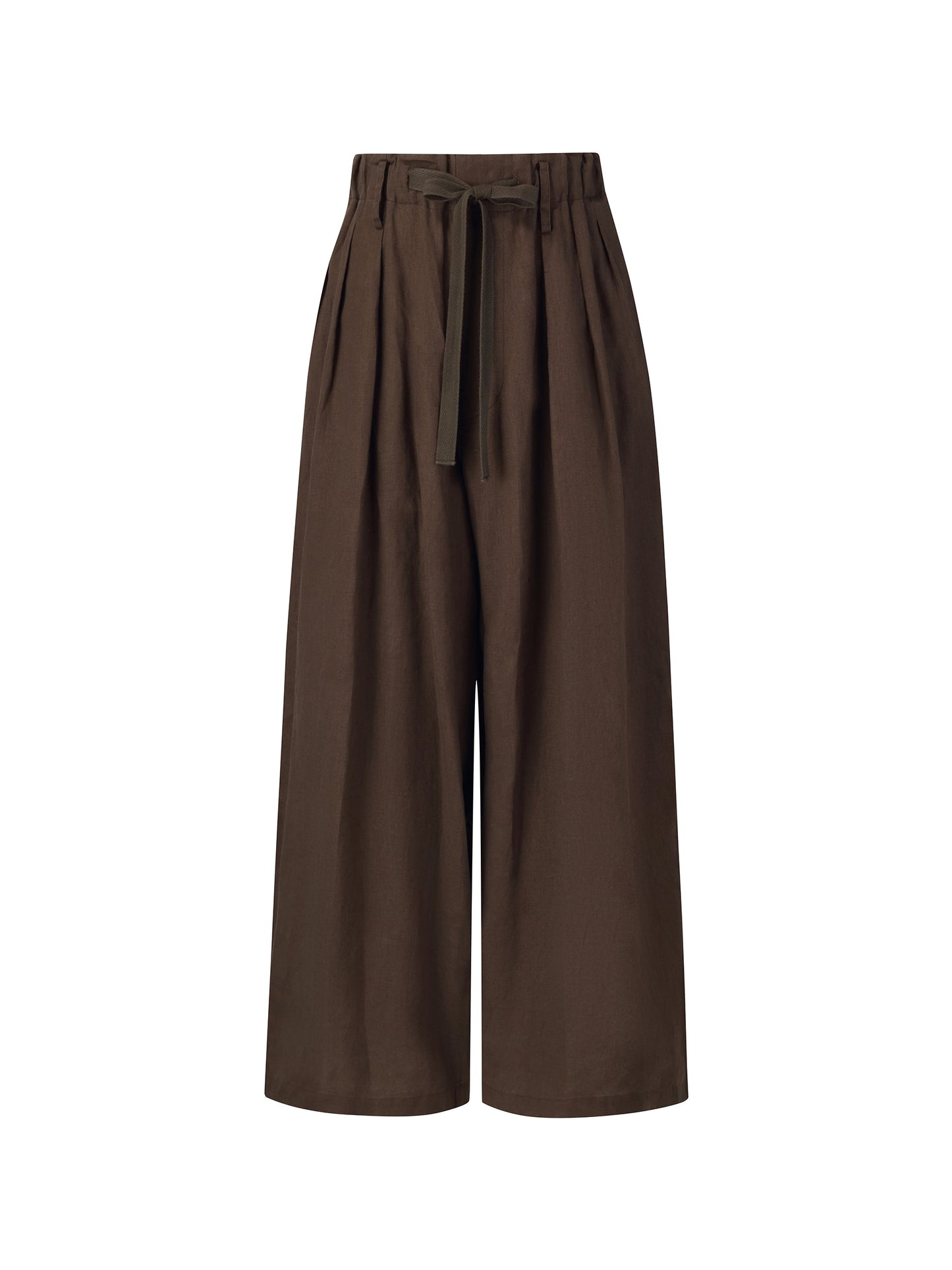 100% Linen Loose Fit Unisex Barrel Leg Pants