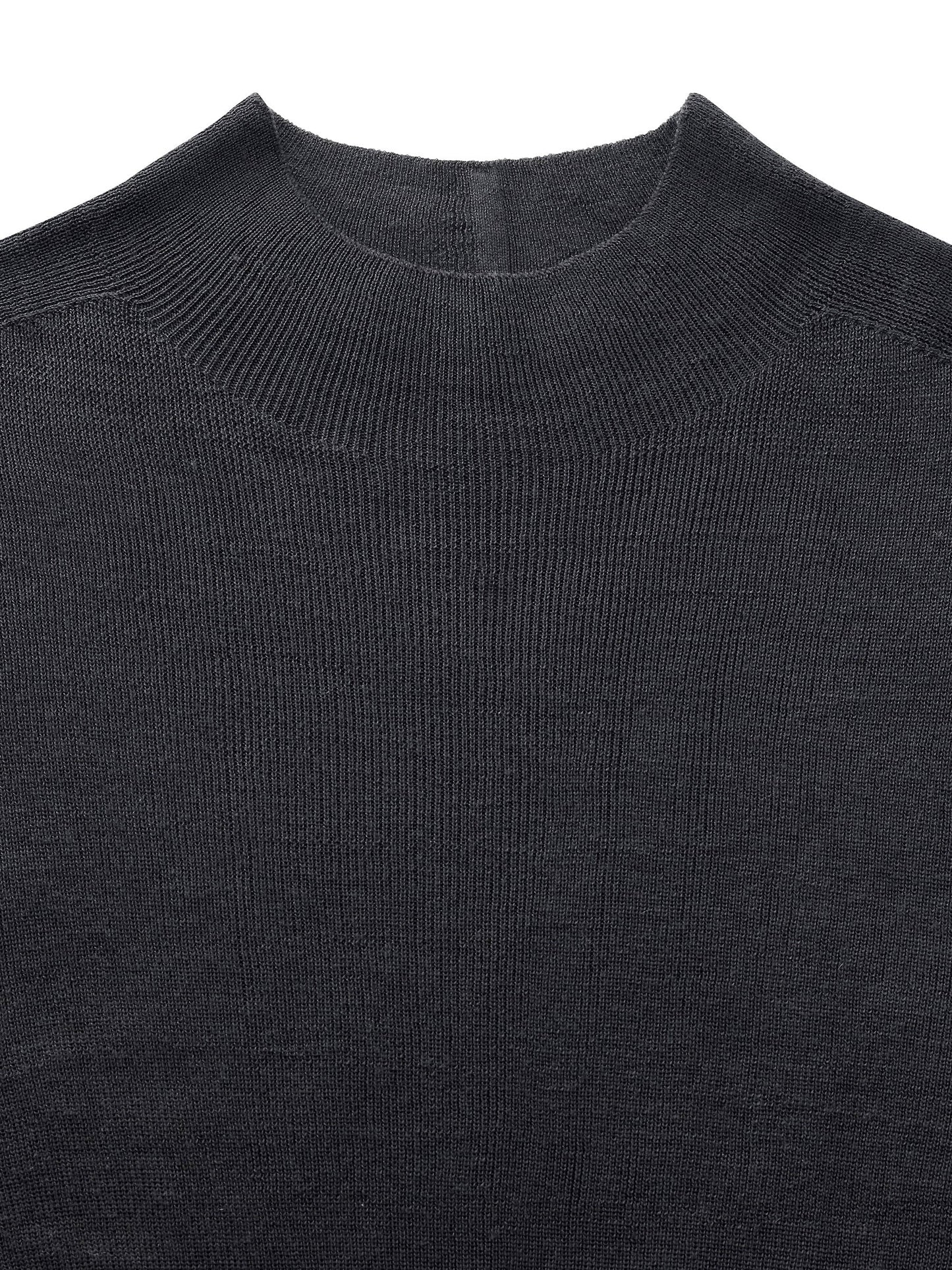 Cashmere Mulberry Silk Tencel Blend Women Knit Top